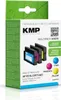 KMP Multipack H101V cyan, magenta, gelb Tintenpatronen Produktbild-Vorschau 3