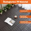 44 Stück Terrassenfliesen Stecksystem Klickfliesen Dielen Produktbild-Vorschau 6