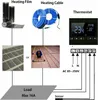 Thermostat für elektrische Fußbodenheizung, programmierbare Produktbild-Vorschau 3
