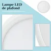ZMH Plafondlamp LED, plat model, 15W, rond, hal-lamp, Productafbeelding-voorbeeld 10