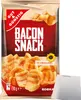 Gut & Günstig Bacon Snack herzhafter Knabberspaß (130g Produktbild-Vorschau 1