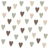 Muralo Aufkleber Wandsticker Pastell HERZEN Wanddeko Produktbild-Vorschau 2