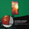 Leinwand Uhr Küche Wohnzimmer Bild 30x60 Gemälde mit Produktbild-Vorschau 5