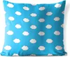 MuchoWow® Outdoor Kissen - Sommer - Wolken - Blau - 60x60 Produktbild-Vorschau 1