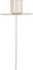 LS-LebenStil Metall Stabkerzenhalter Pastell Creme 12cm Produktbild-Vorschau 3