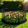 FIVMEN 25 Stück Dekorativer Gartenzaun aus Metall, Produktbild-Vorschau 9