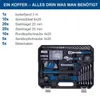 Werkzeugkoffer WZK169 Scheppach gefüllt - 169-teiliges Produktbild-Vorschau 6