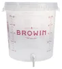 Browin Gärbehälter 30 L mit Deckel und Ablaufhahn Produktbild-Vorschau 3