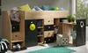 Etagenbett für Kinder SMART 3 Stockbett mit Treppe, Produktbild-Vorschau 2