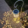 Solar Gartenlaterne 2er Set, Metall weiß, warmweiß LED, Produktbild-Vorschau 7