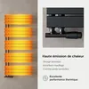 doporro Radiateur de Salle de Bain Sèche-Serviette 159x40cm Voir les images du produit 3