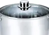 MICHELINO Edelstahl-Großraumtopf 21 Liter mit Glasdeckel Produktbild-Vorschau 5