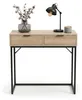 Konsolentisch Loft-Stil ELANO 2 Schubladen 80 cm Sonoma Produktbild-Vorschau 2