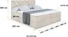 ALTDECOR Boxspringbett mit H4 Matratze und Topper - 200 x Produktbild-Vorschau 6
