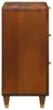 vidaXL Sideboard Braun 40 x 33,5 x 75 cm Massivholz Mango Produktbild-Vorschau 3