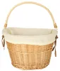 Panier en osier pour panier avant de vélo insert tressé Voir les images du produit 6