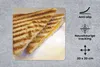 MuchoWow® Mauspad Mousepad Getoastetes Käsesandwich auf Produktbild-Vorschau 2