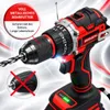 Akku-Schlagbohrschrauber 20V 60Nm Brushless 2x 2Ah | Produktbild-Vorschau 11