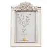 Clayre & Eef Bilderrahmen 10x15 cm Weiß Polyresin Produktbild-Vorschau 1