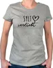Huuraa Damen T-Shirt Sylt verliebt XL Sport Grey Bio Produktbild-Vorschau 1