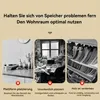 Badezimmerschränke, Badezimmerschrank Schmal, freistehender Produktbild-Vorschau 9