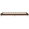 vidaXL Bettgestell ohne Matratze Braun Eiche 90x200 cm Produktbild-Vorschau 6