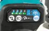 A close-up view of the control panel of a power tool, showing indicator lights and mode selection buttons. Produktbild-Vorschau