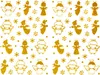 Oblique Unique 84 Weihnachts Sticker Glitzernd Aufkleber Produktbild-Vorschau 1
