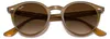 Ray-Ban RB2180, Erwachsener, Uni, Rund, Braun, Produktbild-Vorschau 5
