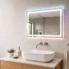 Relaxdays Badspiegel, met dimfunctie, 3 lichtkleuren, Productafbeelding-voorbeeld 2