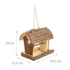 Relaxdays vogelhuisje, hout, huisje om op te hangen, Productafbeelding-voorbeeld 4
