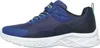 A side view of a blue and black Skechers shoe with a white sole. Produktbild-Vorschau