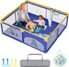 LZQ Laufstall Baby 200x180cm, Laufgitter Baby Absperrgitter Produktbild-Vorschau 15