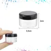 Cremedose Leer 10g/10ml Transparent Klein Kunststoff Tiegel Produktbild-Vorschau 2