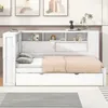 Flieks Schlafsofa mit Ausziehbett, Einzelbett mit USB und Produktbild-Vorschau 2