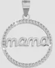 Kettenanhänger Mama 925 Sterlingsilber mit Zirkonia Produktbild-Vorschau 4