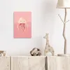 Leinwand Bilder 20x30 cm - Kinder Mädchen - Qualle, Bilder Produktbild-Vorschau 4