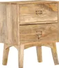 vidaXL Szafka nocna 40 x 35 x 55 cm z litego drewna mango - Podgląd zdjęcia produktu 15