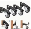 Lot de 4 roulettes pivotantes pour établi, charge max. 600 Voir les images du produit 2