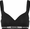 PUMA Damen Padded Top Bra Bustier, Farbe:Schwarz, Produktbild-Vorschau 8