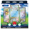 A Pokemon TCG booster pack collection box featuring Squirtle, booster packs, and a pin. Podgląd zdjęcia produktu