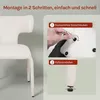 WOLTU Esszimmerstühle, aus Leinen, Küchenstühle, mit Produktbild-Vorschau 5