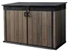 Keter Mülltonnenbox Signature Walnuss Mega 190 x 109 cm Produktbild-Vorschau 15