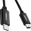Ugreen USB-C zu miniUSB Kabel 480Mbps 1m Schwarz Produktbild-Vorschau 6