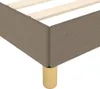 Bettgestell ohne Matratze Taupe 140x190 cm Stoff Produktbild-Vorschau 6