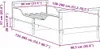 vidaXL Giroletto con testiera marrone 80 x 200 cm in Anteprima dell’immagine prodotto 8