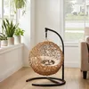 PawHut Katzenbett Rattan Katzenhöhle mit Waschbarem Kissen Produktbild-Vorschau 8