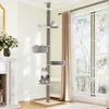 GOPLUS Kratzbaum deckenhoch, 236-271 cm Katzenbaum mit 5 Produktbild-Vorschau 5