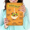 Metallschild mit Rezept zum Glück Motiv Blechschild Schild Produktbild-Vorschau 3