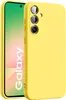 A yellow phone case is shown next to a smartphone. Anteprima dell’immagine prodotto